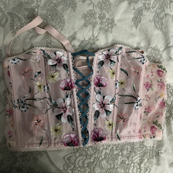 Stunning floral NWT bra corset - Picture 1 of 2